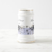 Brautjungfer Stein Bierglas (Mittel)