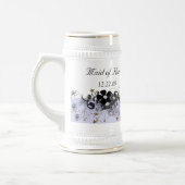 Brautjungfer Stein Bierglas (Links)