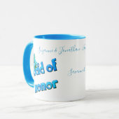 Brautjungfer Süße Personalisierte Hochzeit  Tasse (Vorderseite Links)