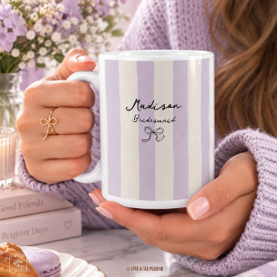 Brautjungfer Trauzeugin Brautparty-Geschenk Hochze Kaffeetasse