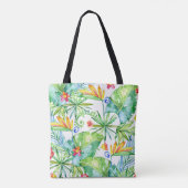 Brautjungfer Tropische Strand Hochzeit im Urlaubso Tasche (Rückseite)