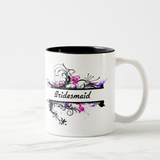 Brautjungfer Zweifarbige Tasse (Rechts)