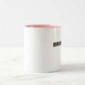 BRAUTJUNGFER ZWEIFARBIGE TASSE (Mittel)