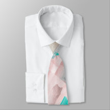 Brautjungfern Farbe Block Roségold Blush Aqua