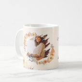 Brautjungfern-Geschenke Kaffeetasse (Vorderseite Links)