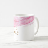 BRAUTJUNGFERN-GRUPPEN-ZIELE - WEICHES ROSA KAFFEETASSE (VorderseiteRechts)