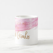 BRAUTJUNGFERN-GRUPPEN-ZIELE - WEICHES ROSA KAFFEETASSE (Mittel)