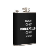 Brautjungfern-Hochzeit Flachmann (Rechts)