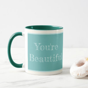 Brautjungfern Hochzeitsgeschenk Tasse Du bist schö
