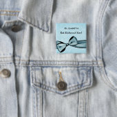 Brautjungfern-Imitat-blauer Button (Beispiel)
