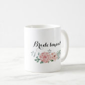 Brautjungfern-Kaffee-Tasse Kaffeetasse (VorderseiteRechts)