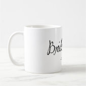 Brautjungfern-Kaffee-Tasse Kaffeetasse (Links)