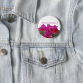 Brautjungfern-klare Blumen Button (Beispiel)