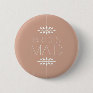 Brautjungfern-Knopf Button