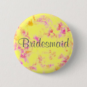 Brautjungfern-Knopf Button