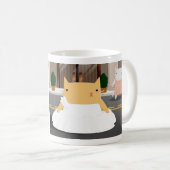 Brautjungfern-Miezekatze Kaffeetasse (VorderseiteRechts)