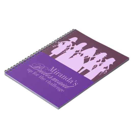 Brautjungfern-Planer Notizblock (Linke Seite)