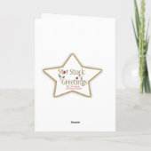 Brautjungfern-Rosa-Kleid Karte (Rückseite)