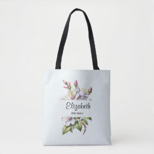 Brautjungfern-Tasche mit zartem Blumendesign Tasche