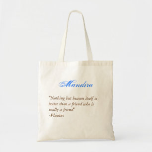 Brautjungfern Tasche Zitat 2