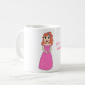 Brautjungfern-Tasse Kaffeetasse (Vorderseite Links)