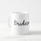 Brautjungfern-Tasse Kaffeetasse (Vorderseite Links)