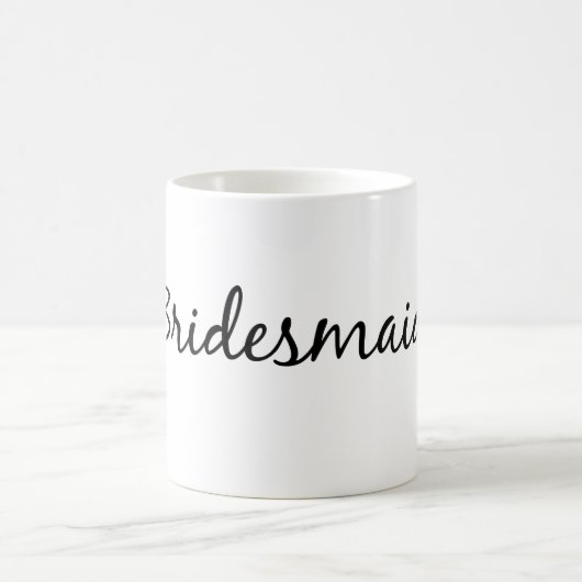 Brautjungfern-Tasse Kaffeetasse (Mittel)