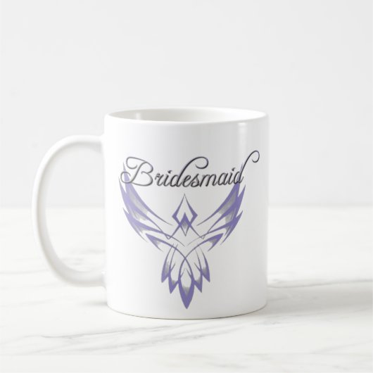 Brautjungfern-Tasse Kaffeetasse (Links)