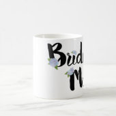 Brautjungfern-Tasse - lila Hydrangeas Kaffeetasse (Mittel)