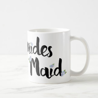 Brautjungfern-Tasse - lila Hydrangeas Kaffeetasse