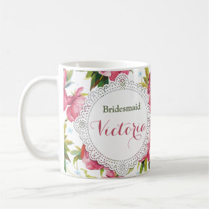 Brautjungfern-Tasse, Trauzeugingeschenk, Wedding Kaffeetasse