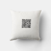 Brautjungfrau auf der Hochzeit Kissen (Rückseite)