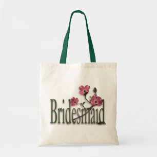 Brautjungfrau/Dogwood-Hochzeit Tragetasche