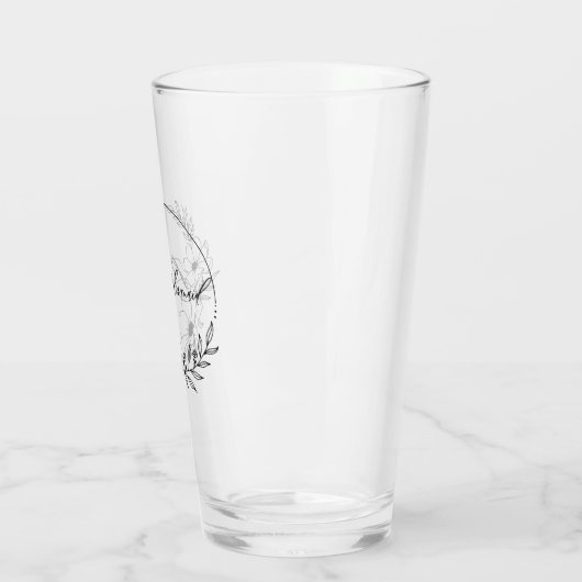 Brautjungfrau Glas (Links)