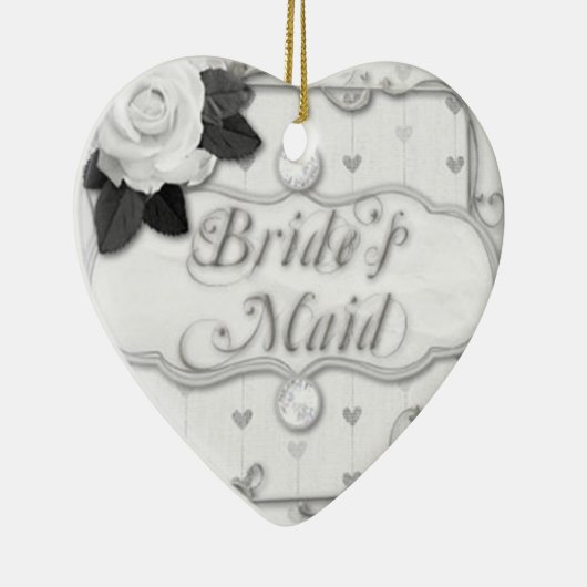 Brautjungfrau Keramik Ornament (Rechts)