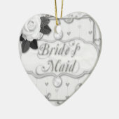 Brautjungfrau Keramik Ornament (Links)