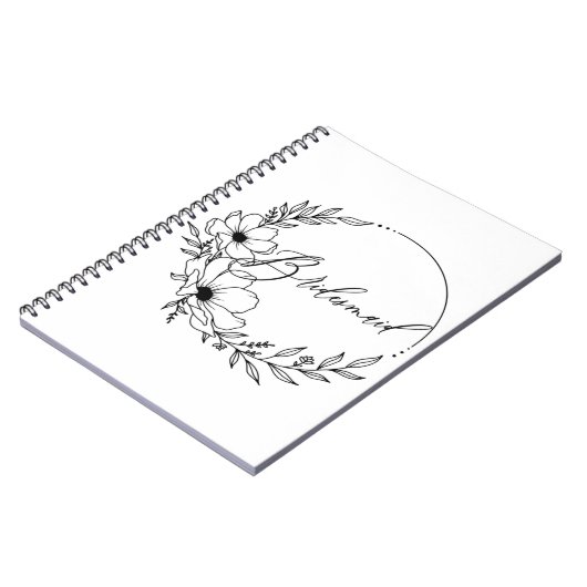 Brautjungfrau Notizblock (Linke Seite)