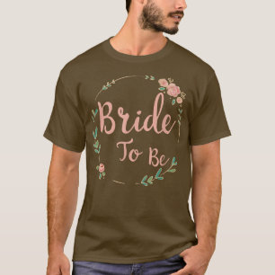 Brautjunggesellinnenabschied Blumenbraut T-Shirt