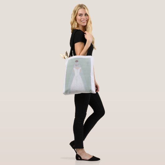 Brautkarte Tasche (Am Model)