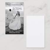 Brautkarte Visitenkarte (Vorne/Hinten)