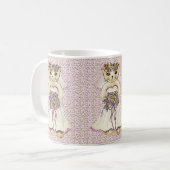 Brautkatze Tasse (Vorderseite Links)