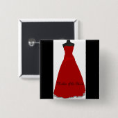 Brautkleid Mutter der Braut Knopf Pin Button (Vorne & Hinten)