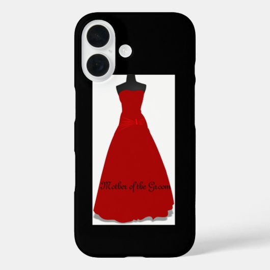 Brautkleid Mutter des Bräutigams Case-Mate iPhone Hülle (Rückseite)