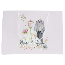 Brautkleid und Hochzeitskleid Große Geschenktüte