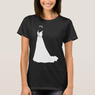 Brautkleider in Schwarz/Weiß T-Shirt