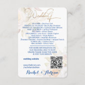 Brautkleidstil Begleitkarte (Rückseite)