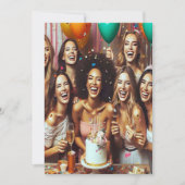 Brautkommando Einladung (Vorderseite)