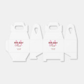 Brautkommando hinzufügen Name Monogramm Brautjungf Geschenkschachtel (Ungefaltet)