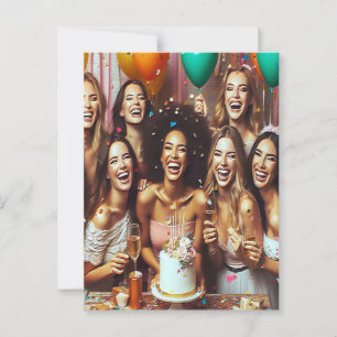 Brautkommando Postkarte