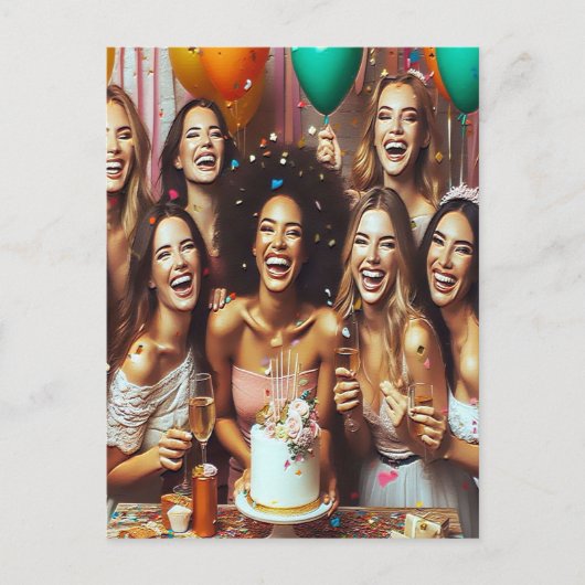 Brautkommando Postkarte (Vorderseite)